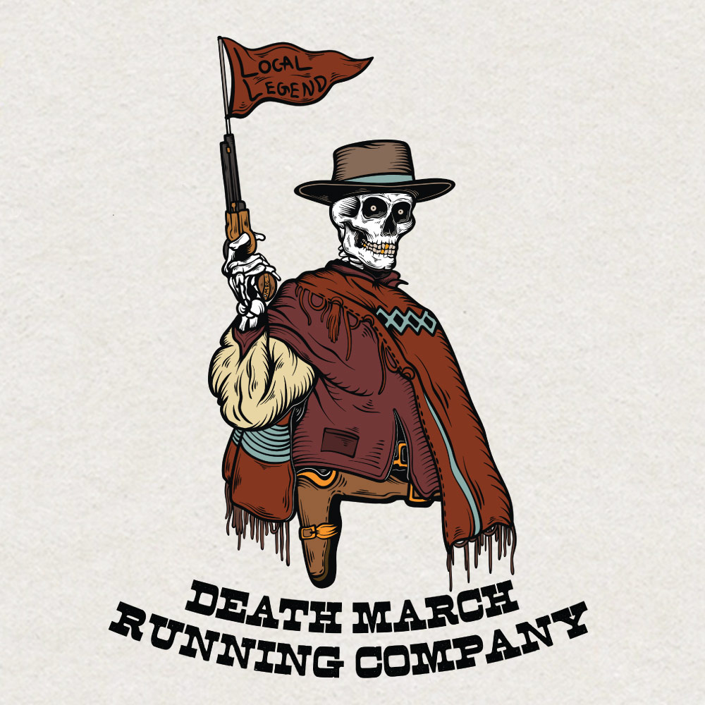 Death March Running Company Facebook ad: Do Hard Things.