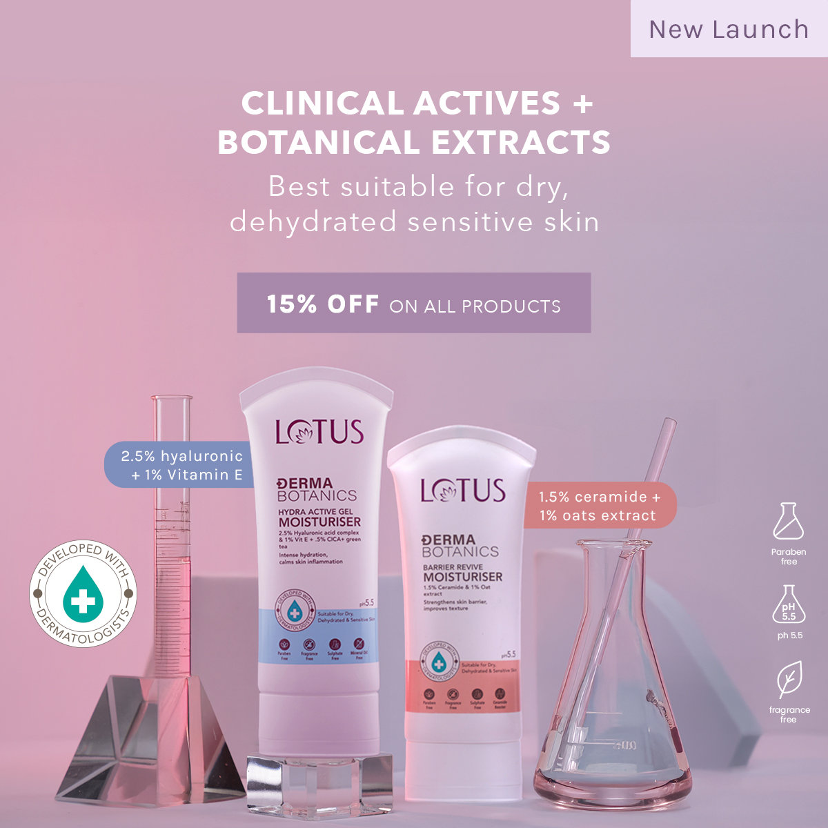 Lotus Herbals Facebook ad