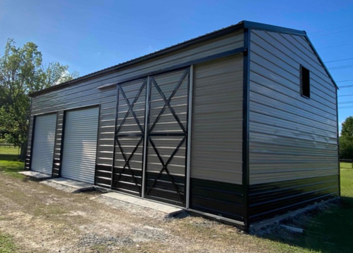 Ben Gonzales Facebook ad: Storage Shed 10x20 (rent to own available)