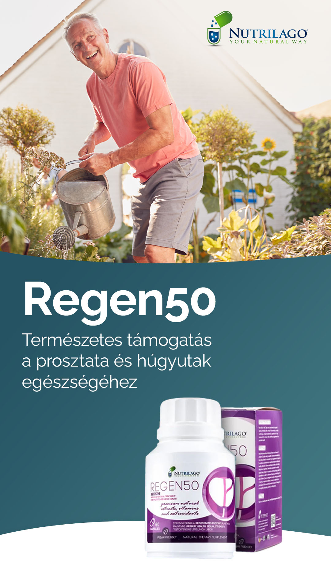 Nutrilago Magyarország Facebook ad from Jul 24, 2026
