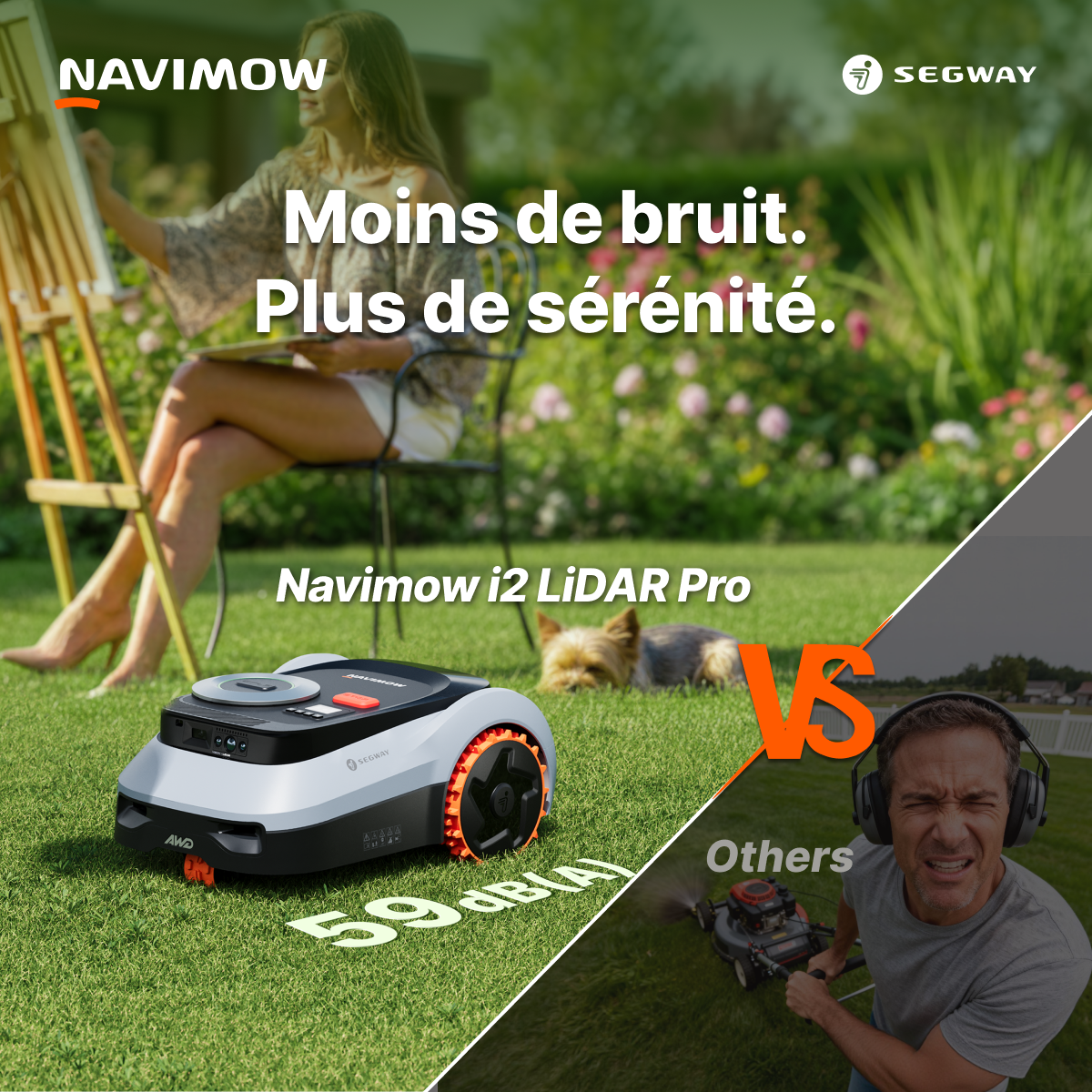 Segway Navimow FR Facebook ad