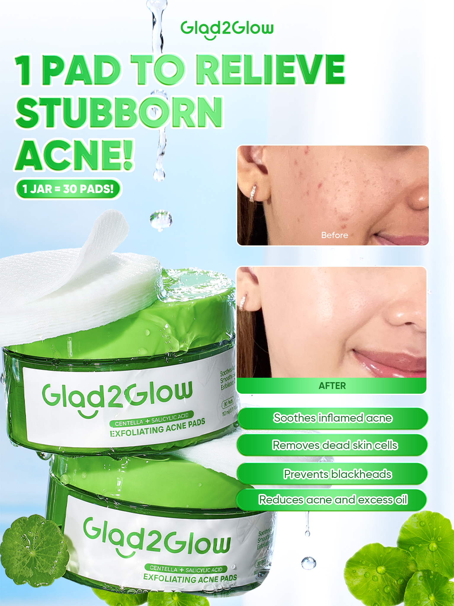 Glad2Glow'Philippines Facebook ad