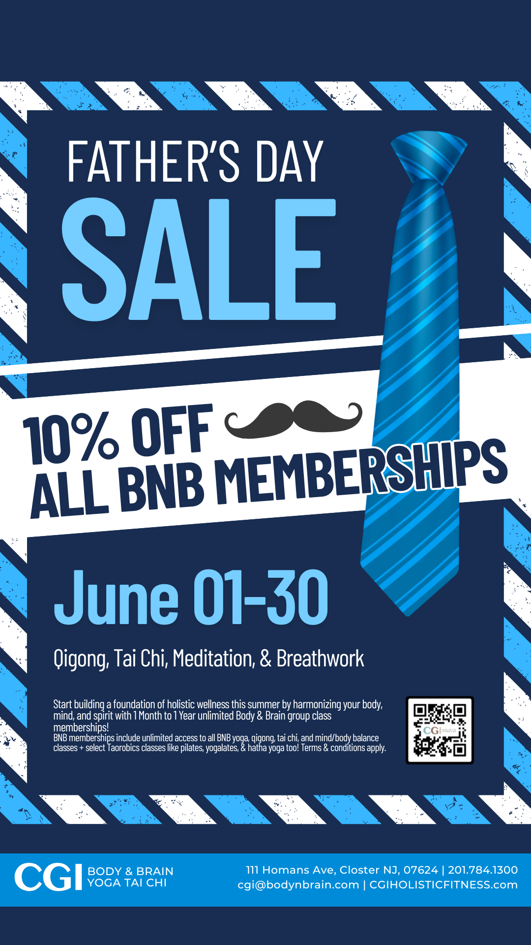 CGI Holistic Fitness & Spa Facebook ad from Jun 18, 2026
