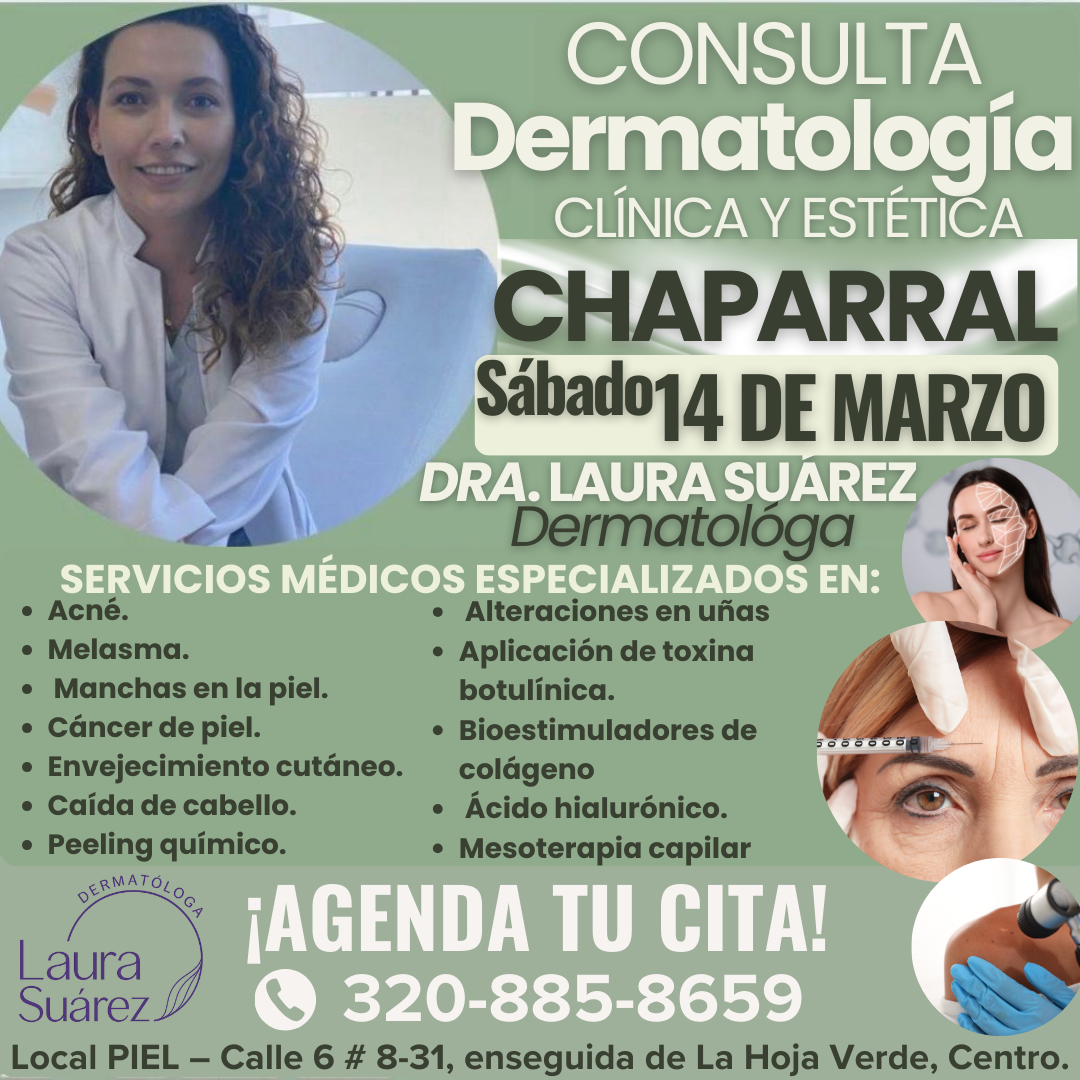 Dra Laura Suárez Facebook ad: Agenda tu valoración hoy