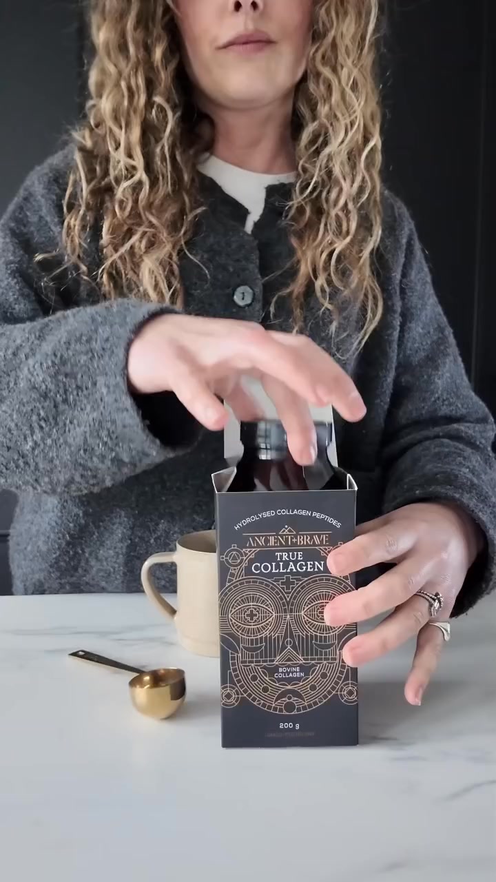Ancient + Brave Facebook ad: Get 20% Off + Ritual Scoop