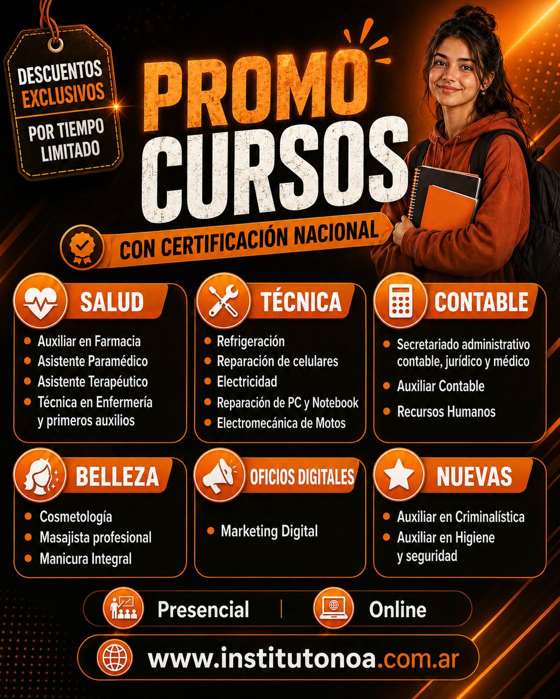 Noa Catamarca Facebook ad: Chatea con nosotros