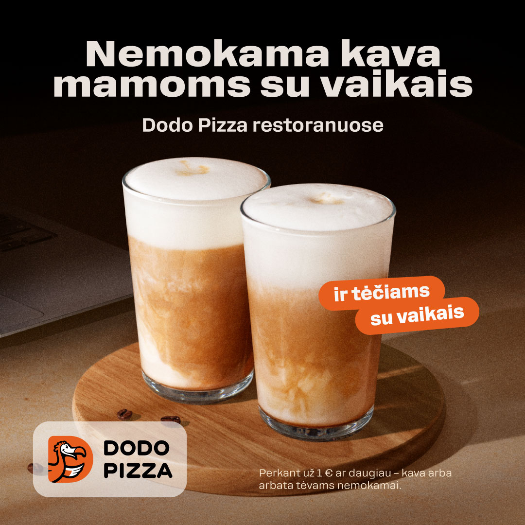 Dodo Pizza Lietuva Facebook ad
