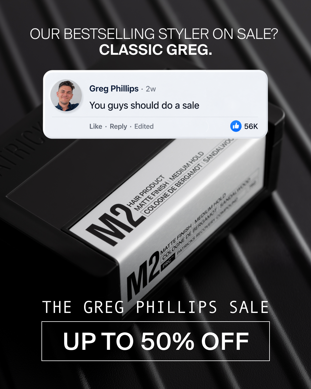 PATRICKS Facebook ad