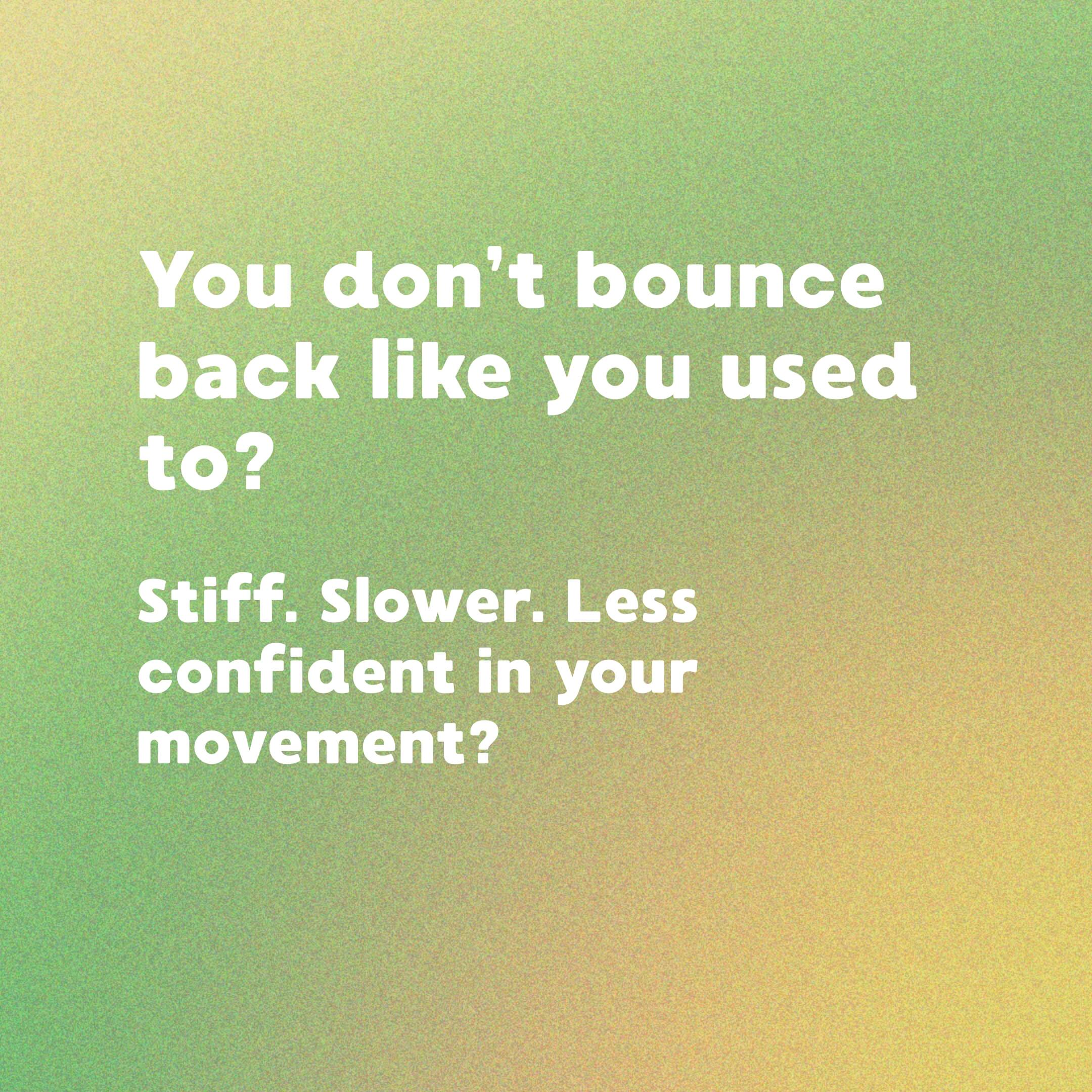 Daily Burn Facebook ad: Feel Stronger for Everyday Life