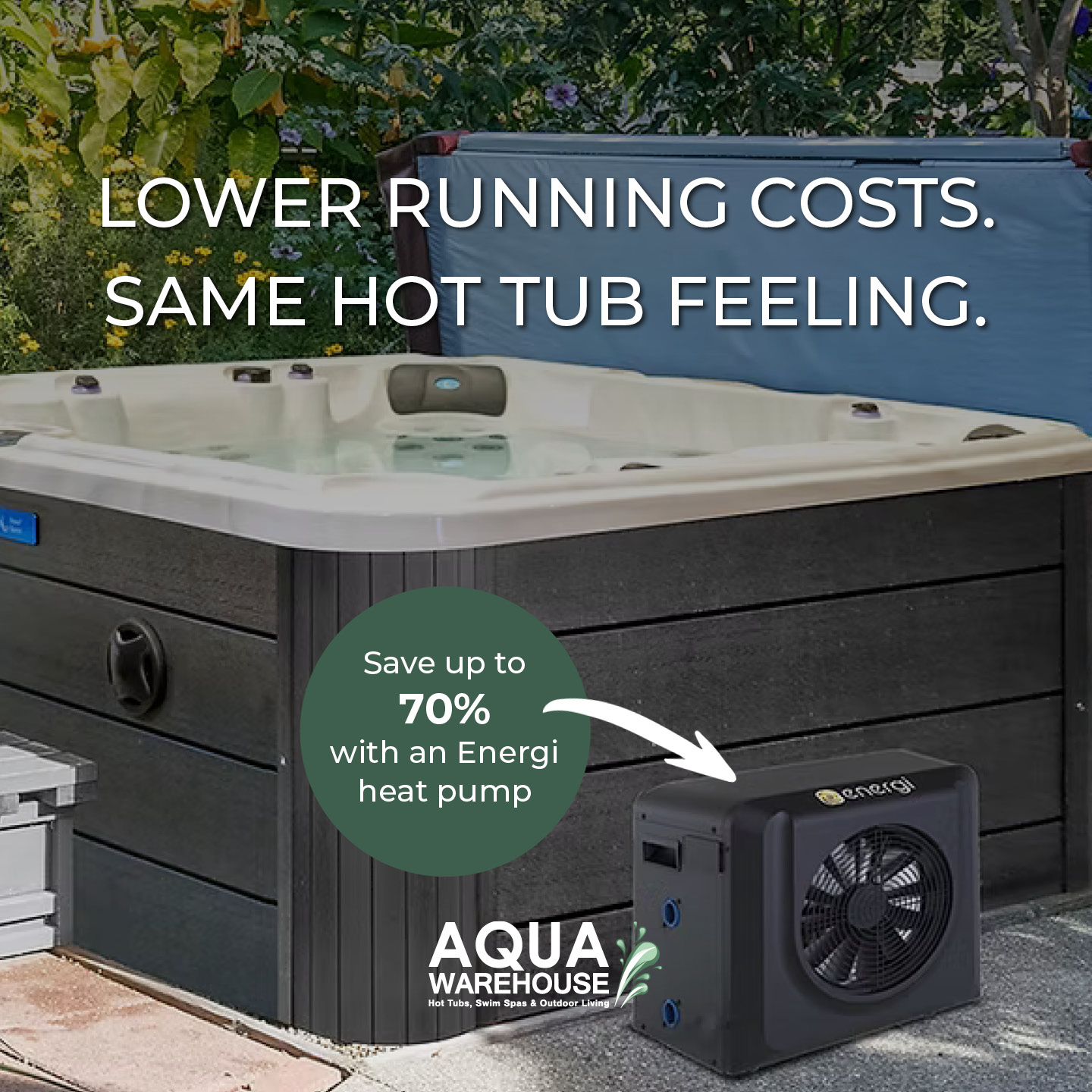 Aqua Warehouse Facebook ad