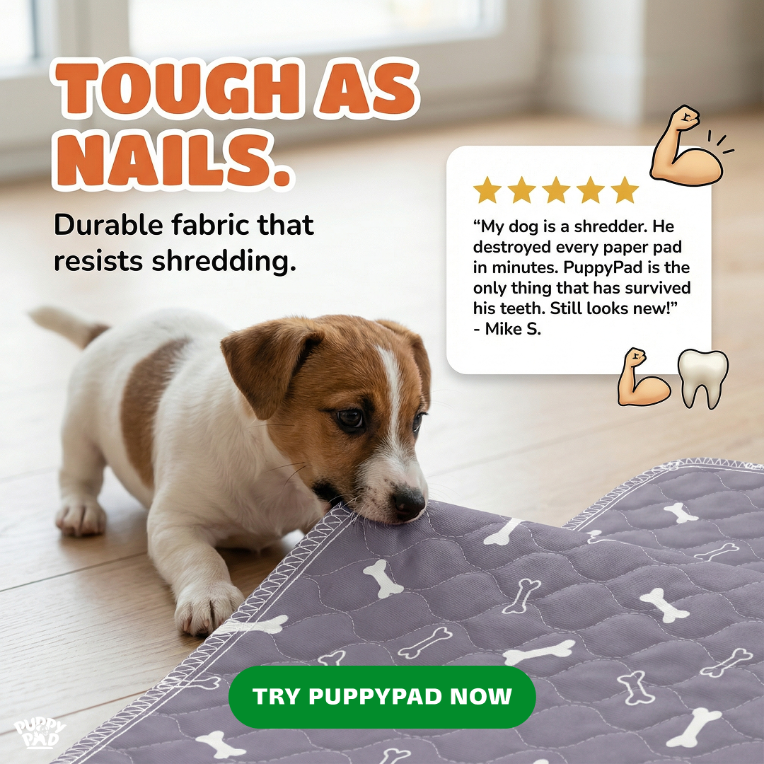 PuppyPad Facebook ad