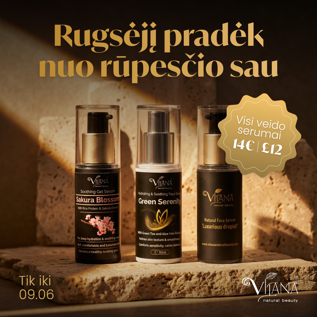 Vilana Natural Beauty Lietuva Facebook ad