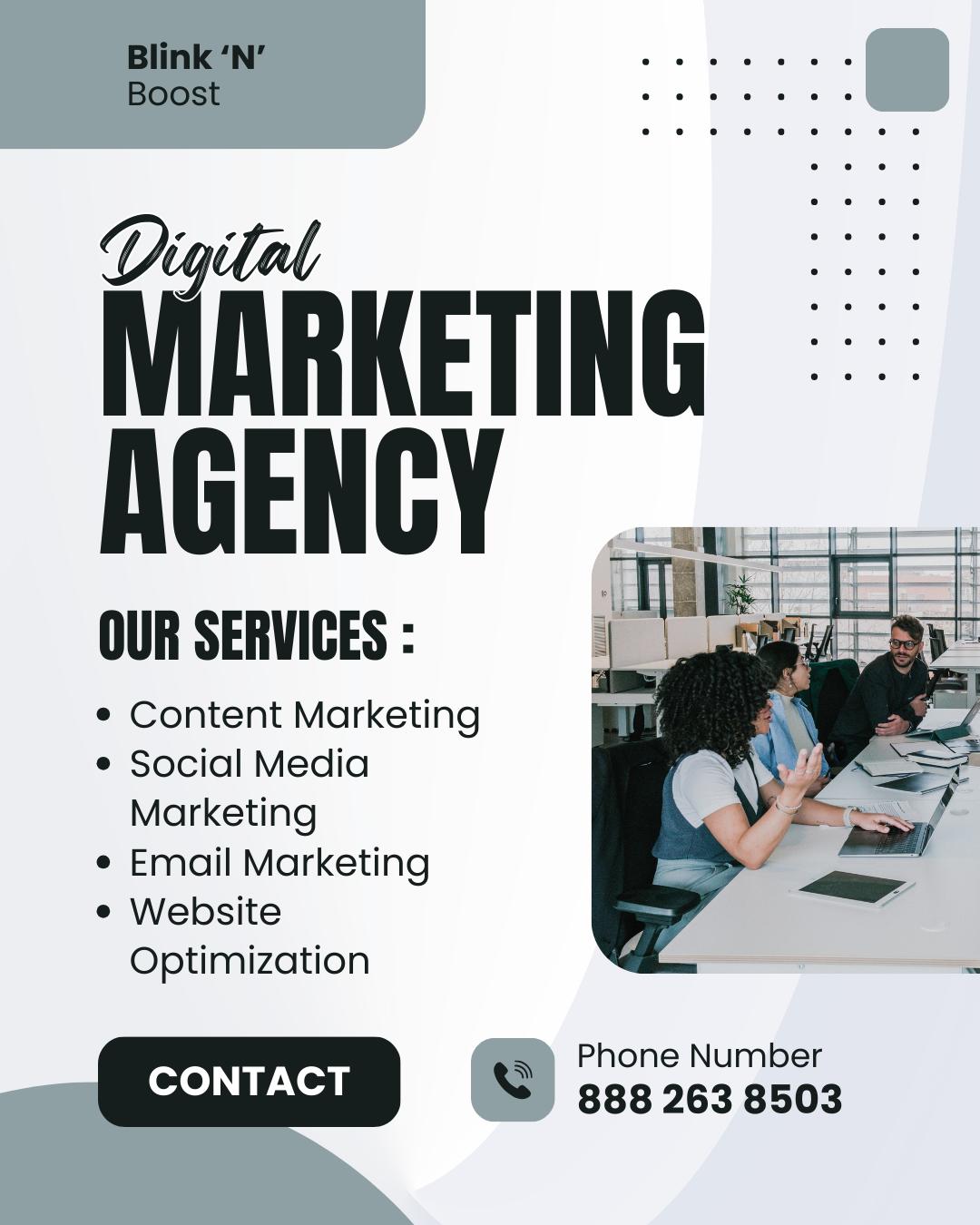 Blink'N'Boost Facebook ad: Digital Marketing That Drives Real Results