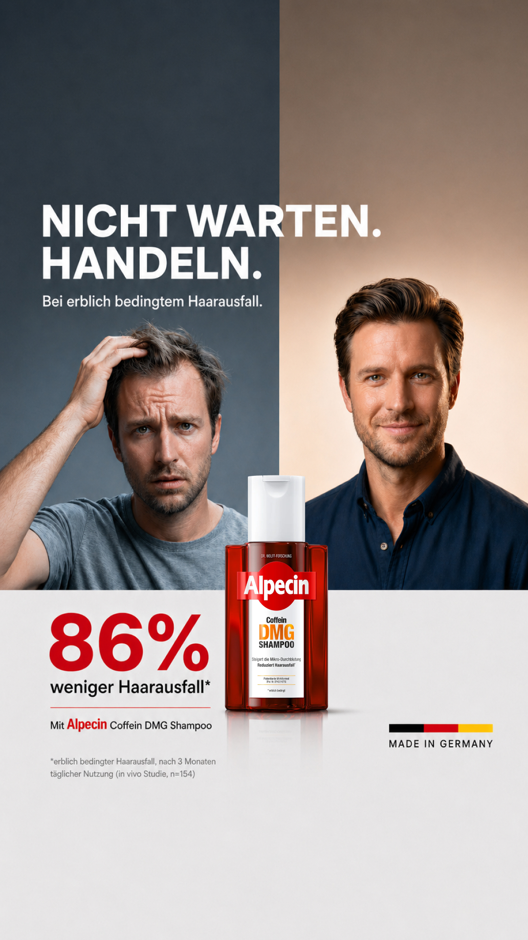 Alpecin Facebook ad