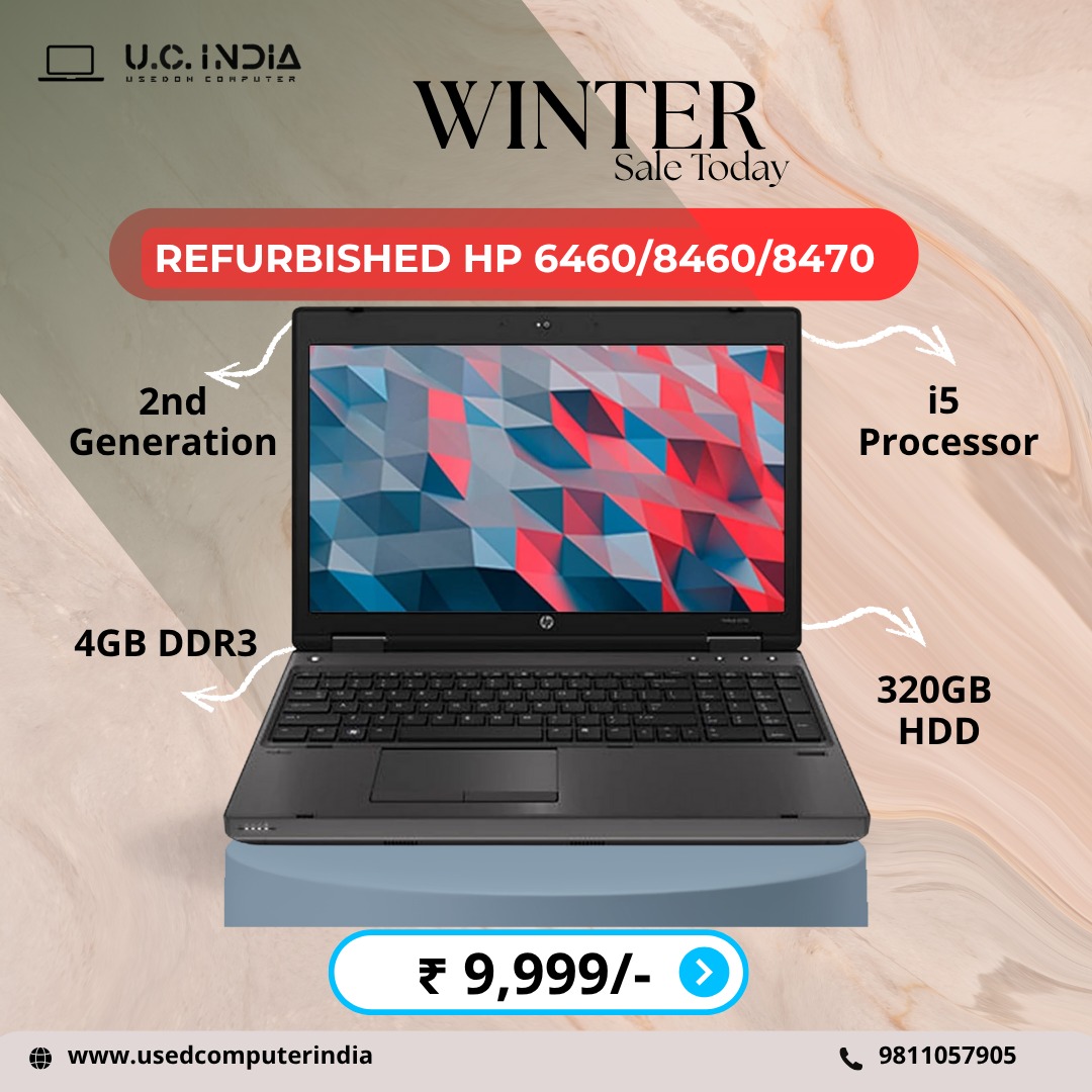 Used Computer India Facebook ad: Holi Dhamaka Offer!