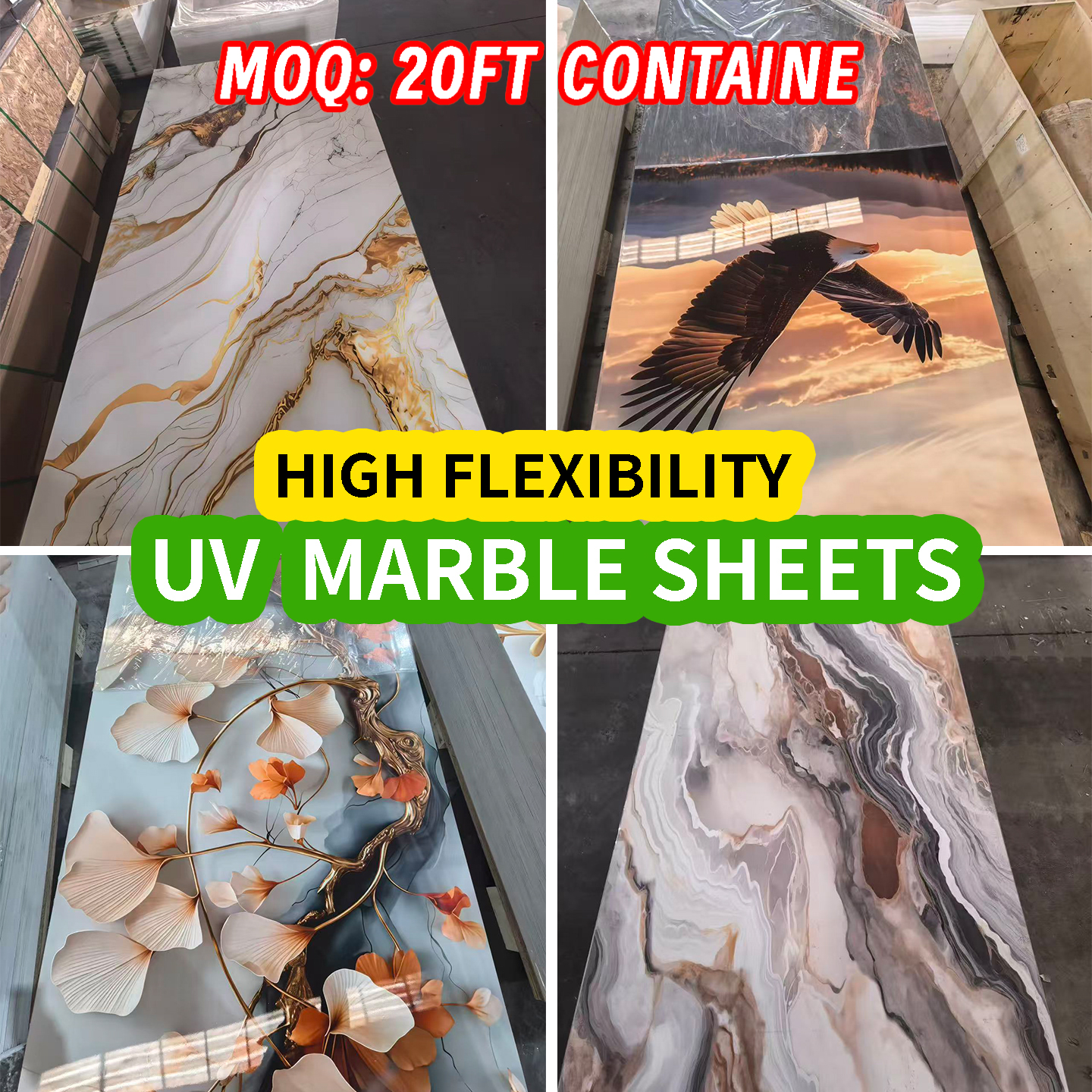 China PVC, SPC & WPC Deco Materials Factory Facebook ad