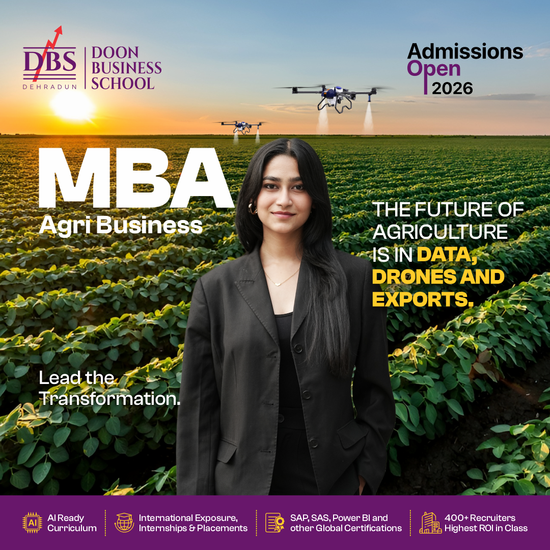 Doon Business School Facebook ad