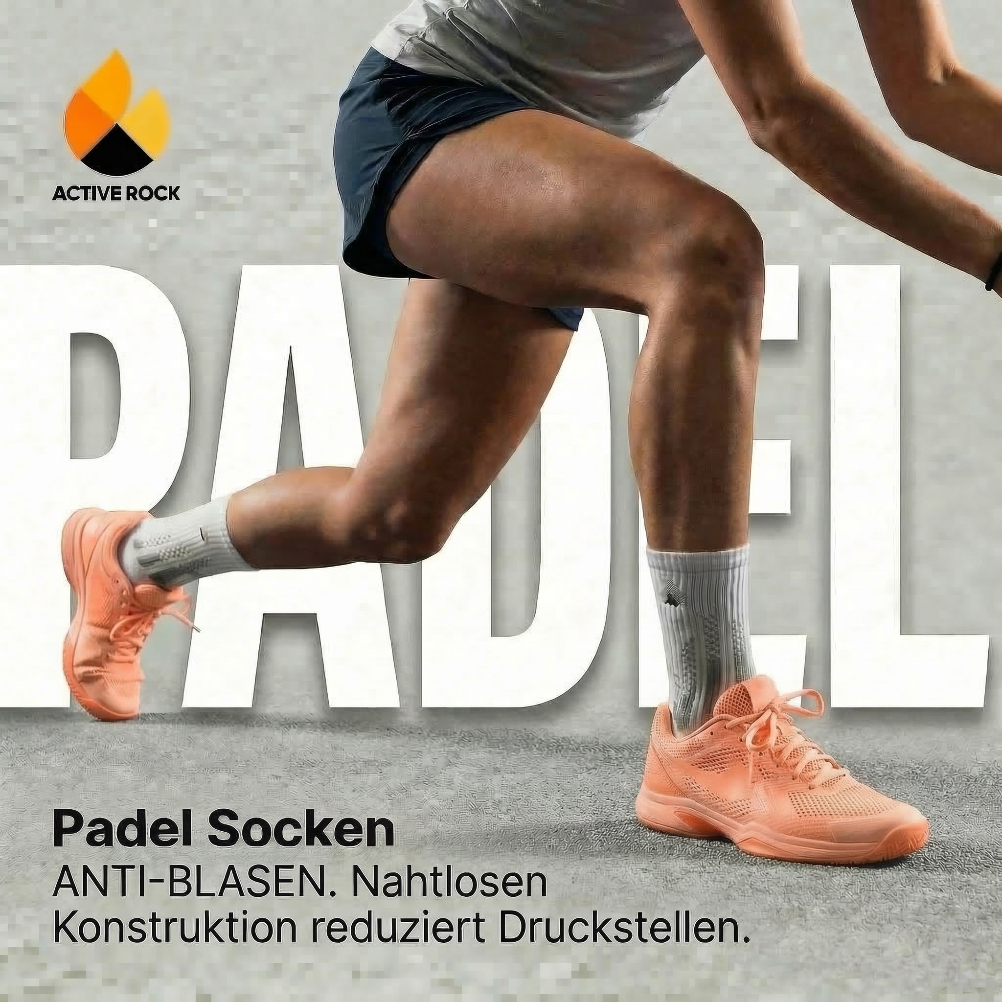 Active Rock Facebook ad: Nie wieder Blasen beim Padel