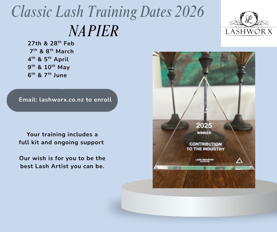LashWorx Products and Training Facebook ad