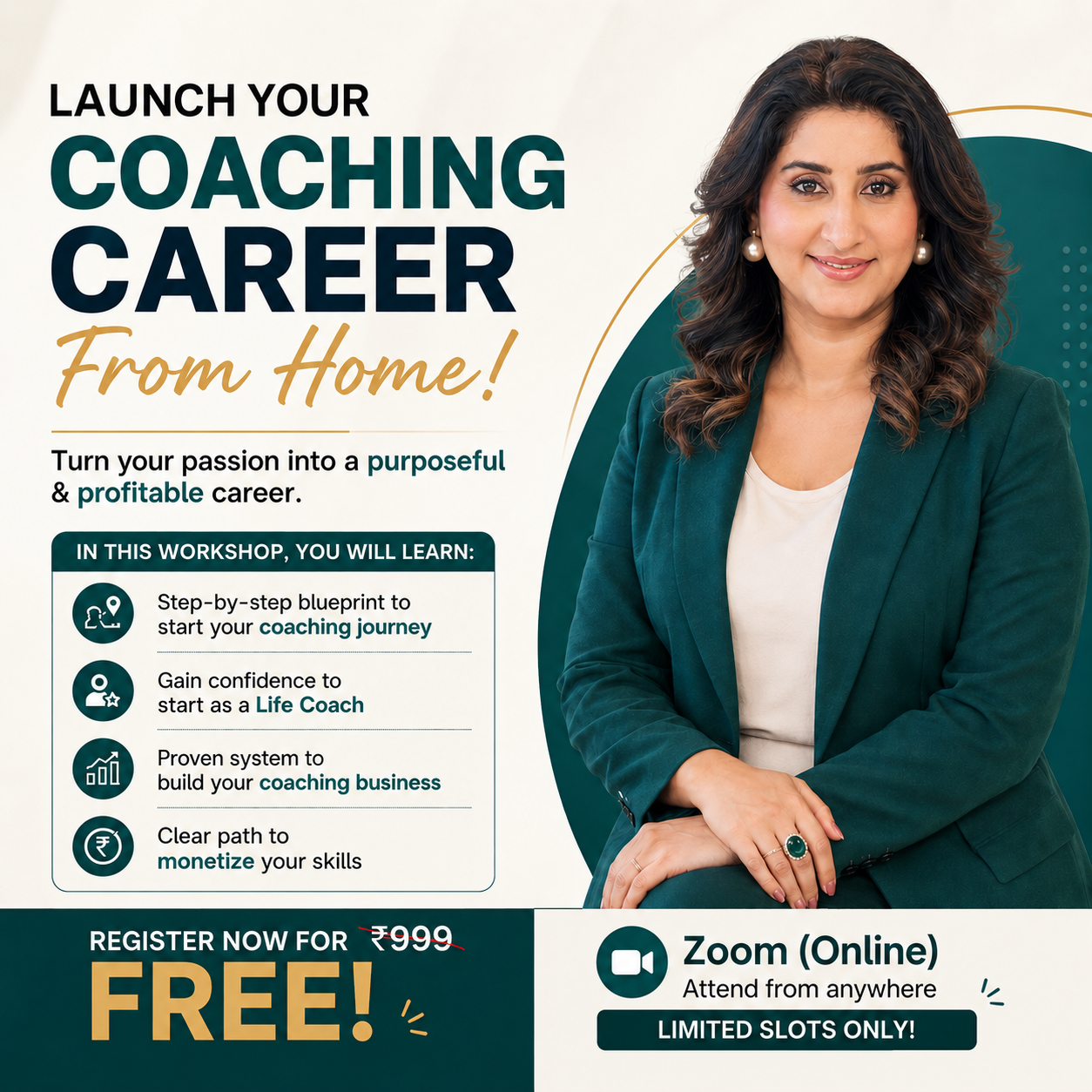 Success Gyan SGA Facebook ad: Register Now For FREE!