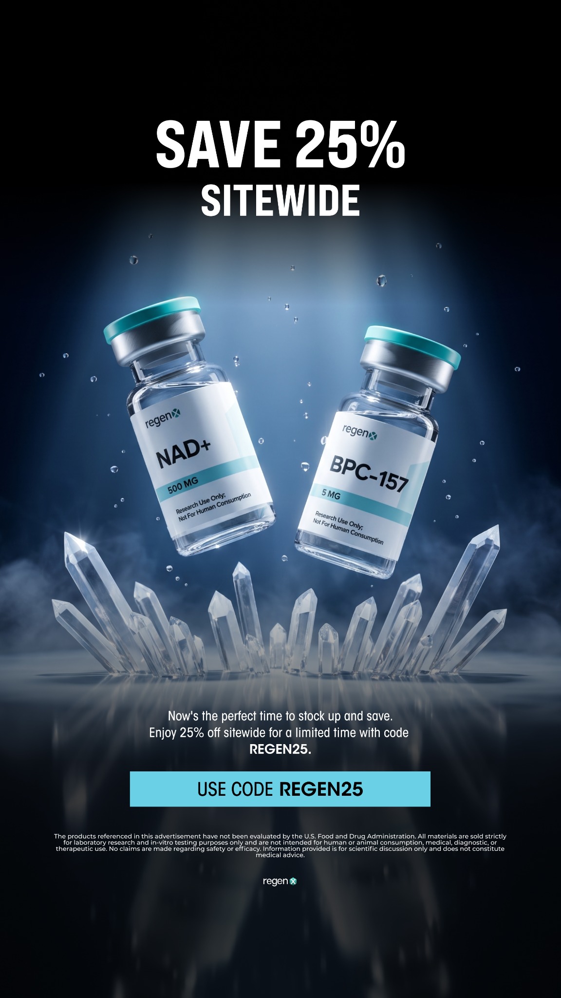 Regenx Facebook ad from Jul 11, 2026