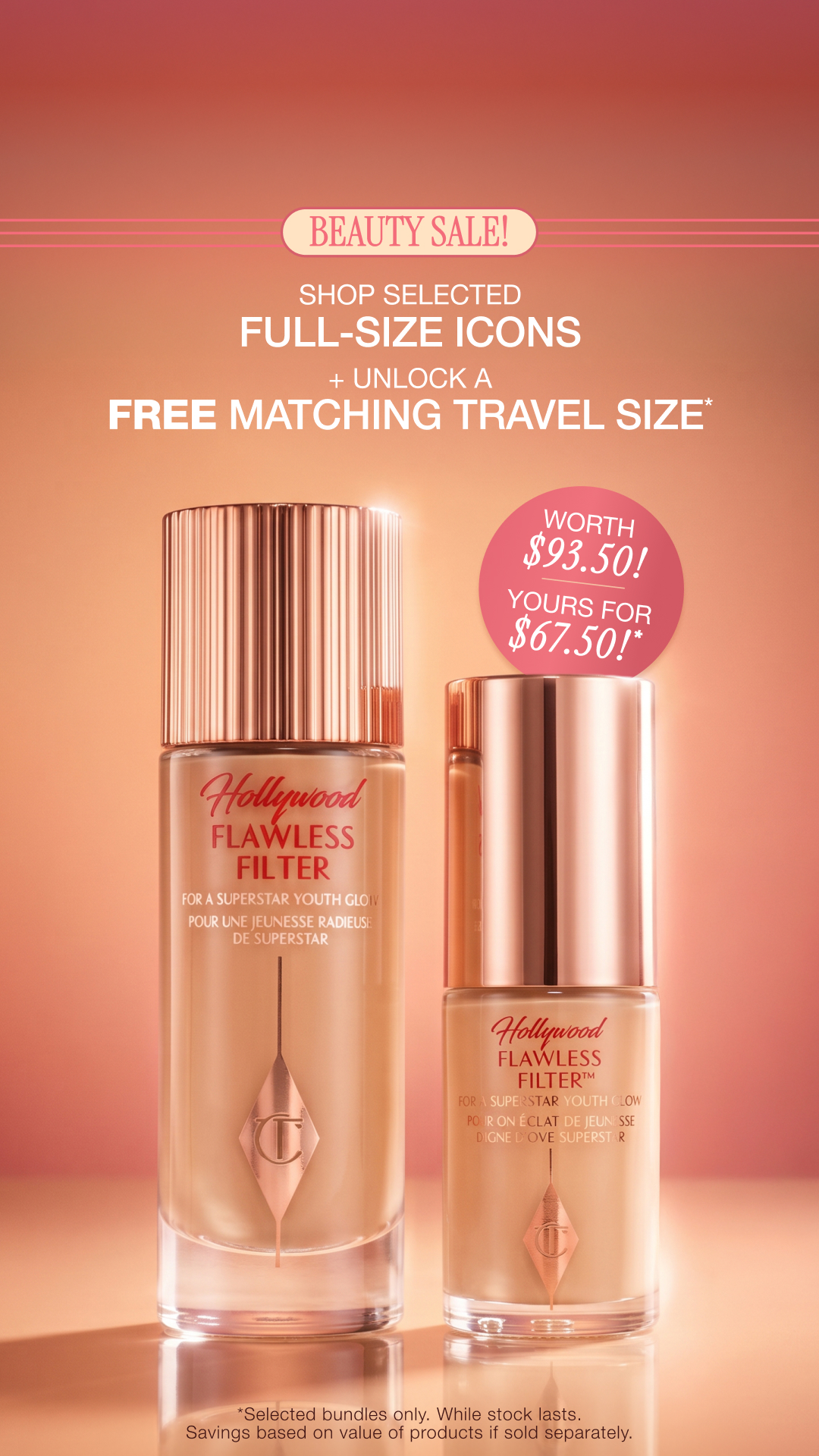 Charlotte Tilbury Facebook ad