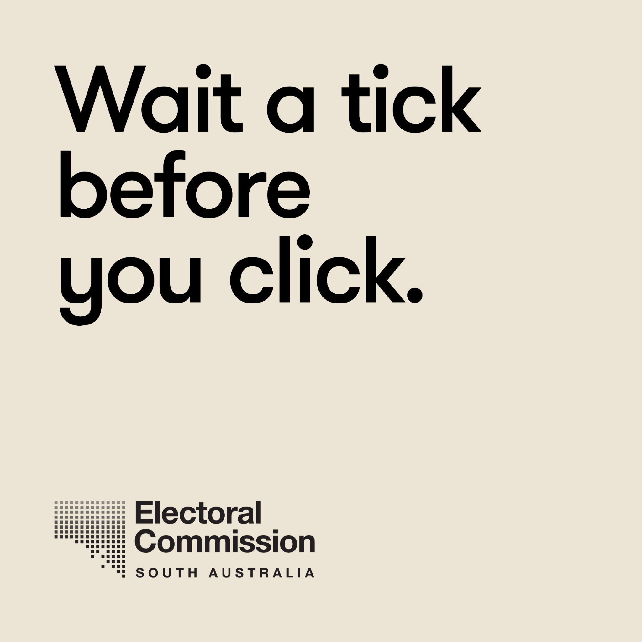 Electoral Commission of South Australia Facebook ad