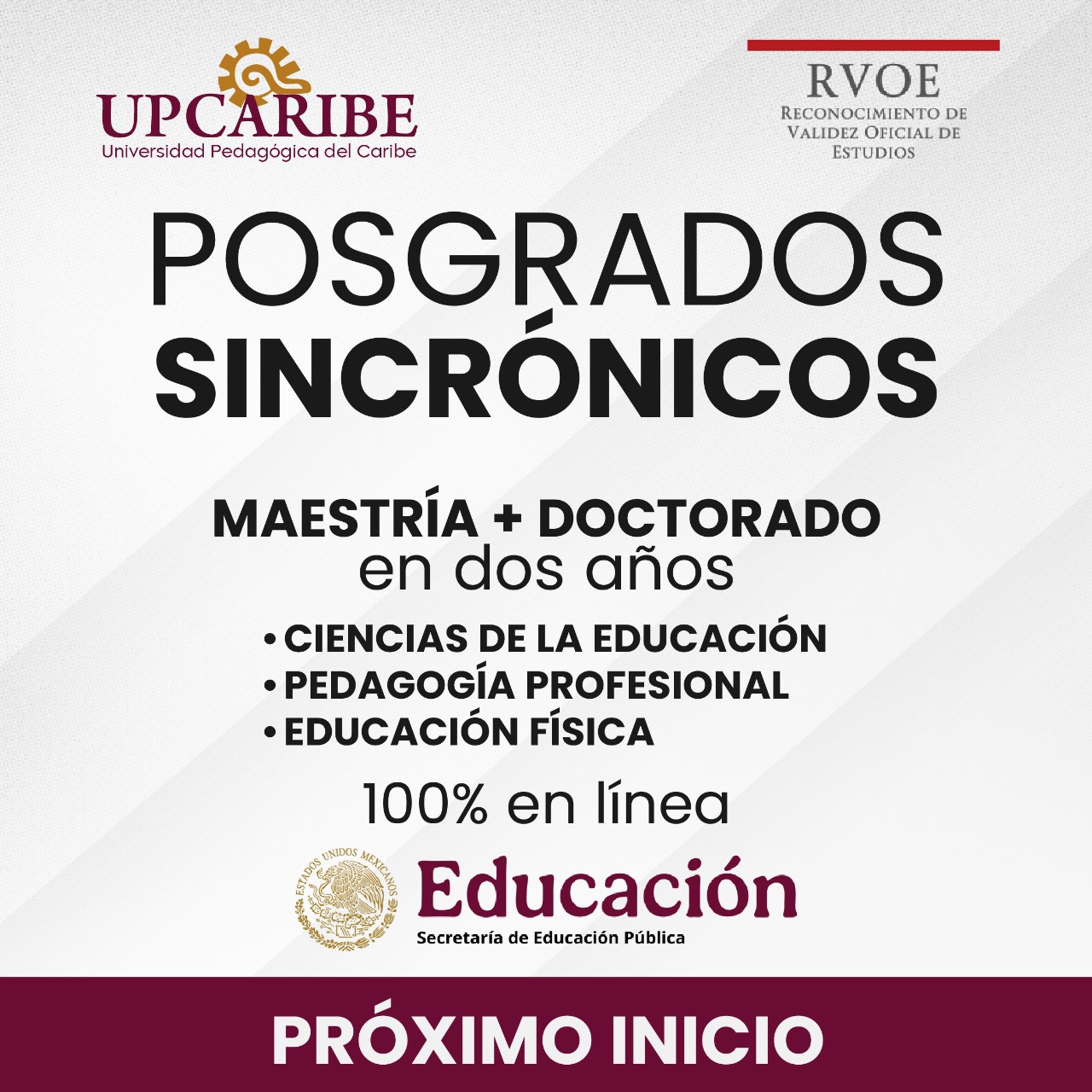 Universidad Pedagógica del Caribe, S.C. Facebook ad: Resuelve tus dudas