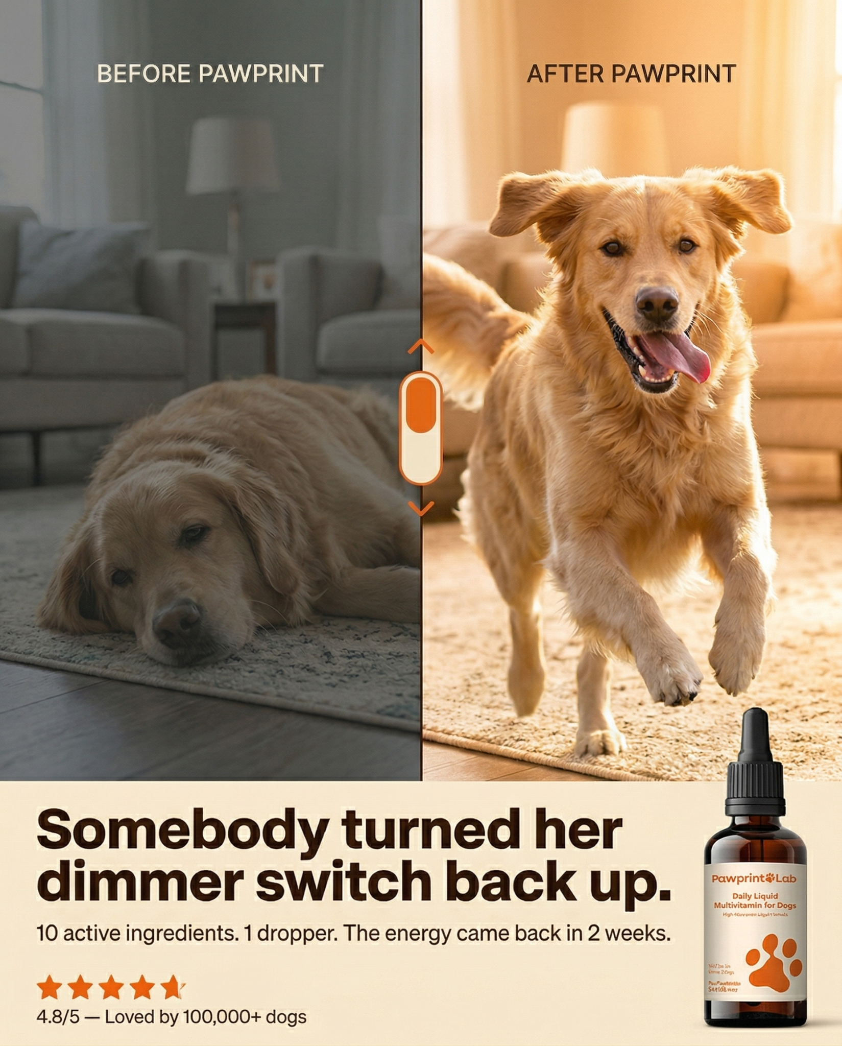 Vet-Approved Pet Products Facebook ad