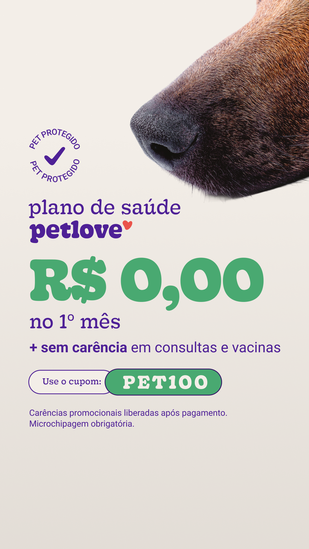 Petlove Facebook ad