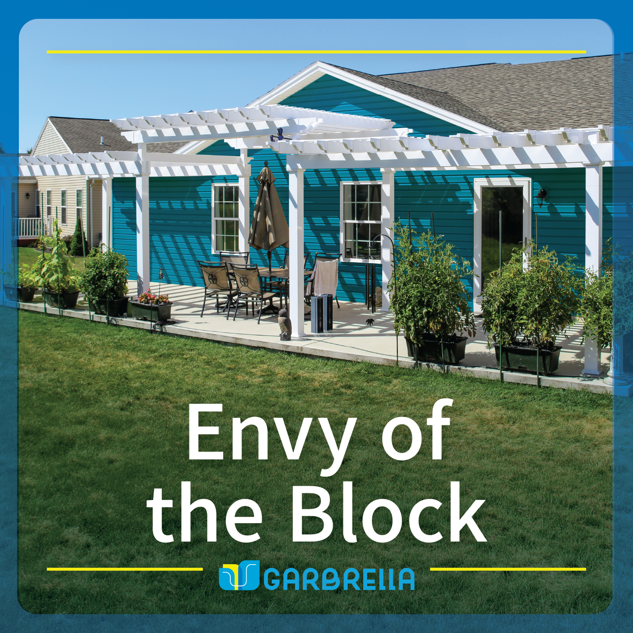 Garbrella Pergolas Facebook ad