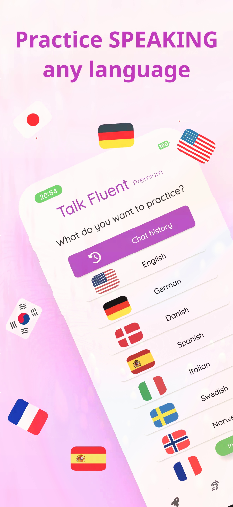 VocaSphere Language Center Facebook ad