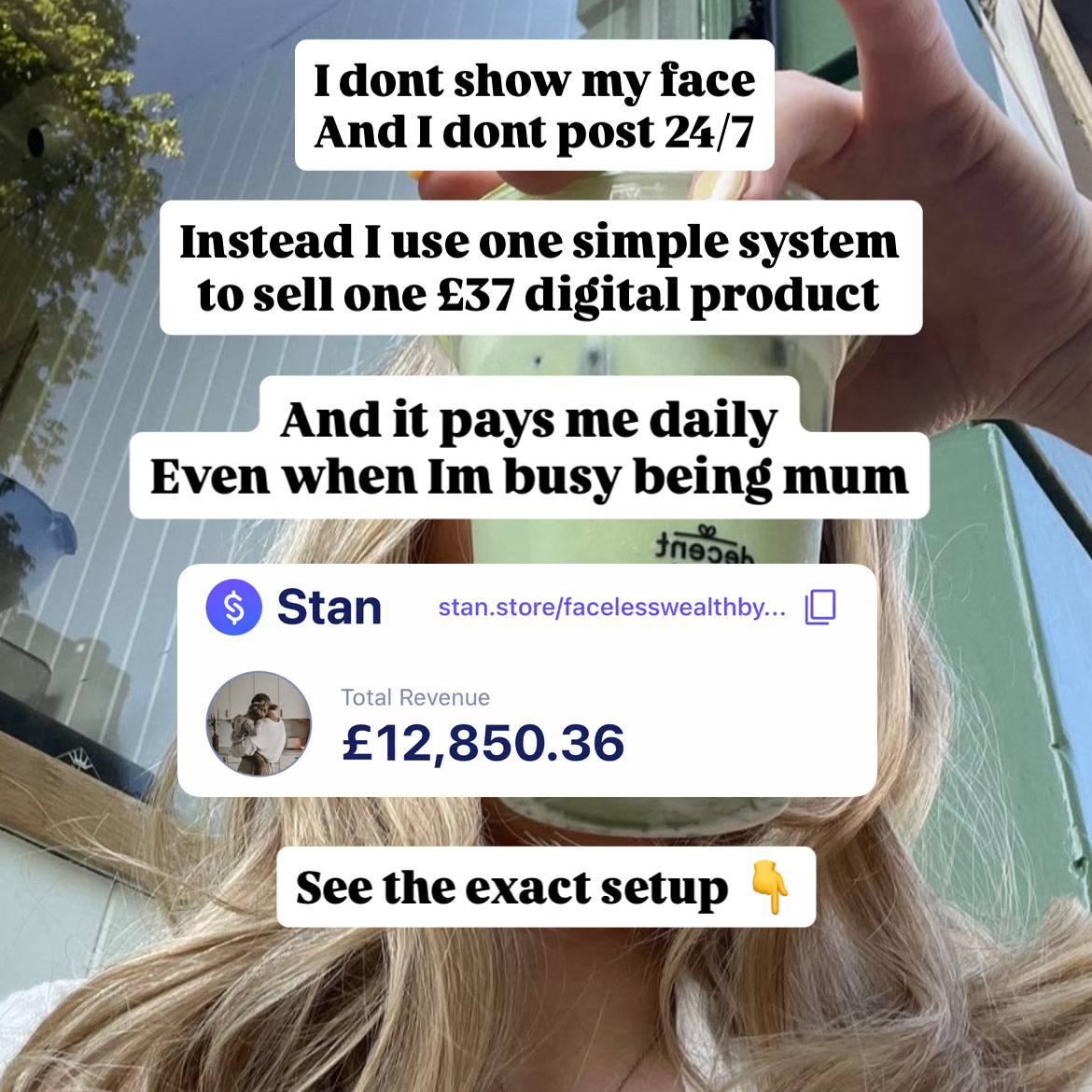 facelesswealthbyeils Facebook ad: The Quiet Income Method by @facelesswealthbyeils | Stan