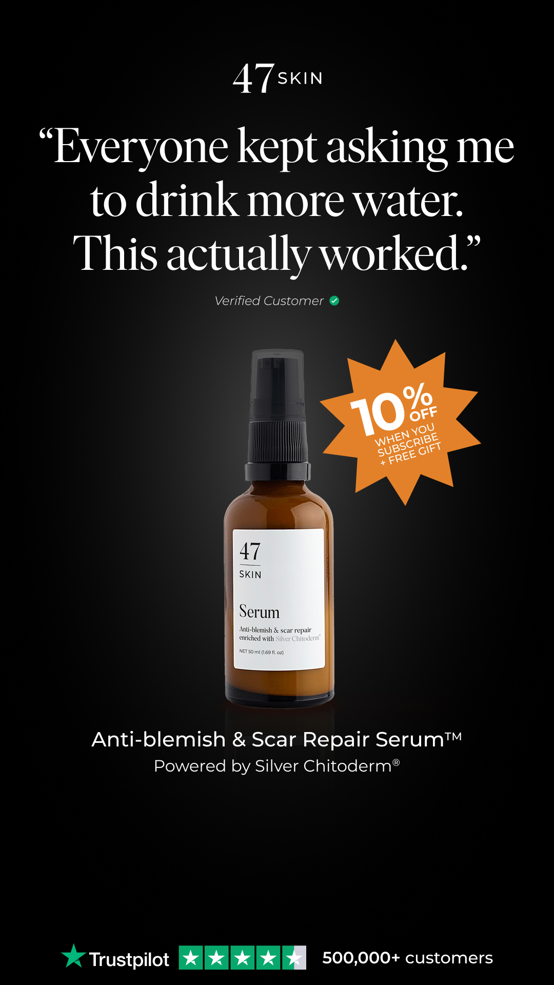 47Skin Facebook ad