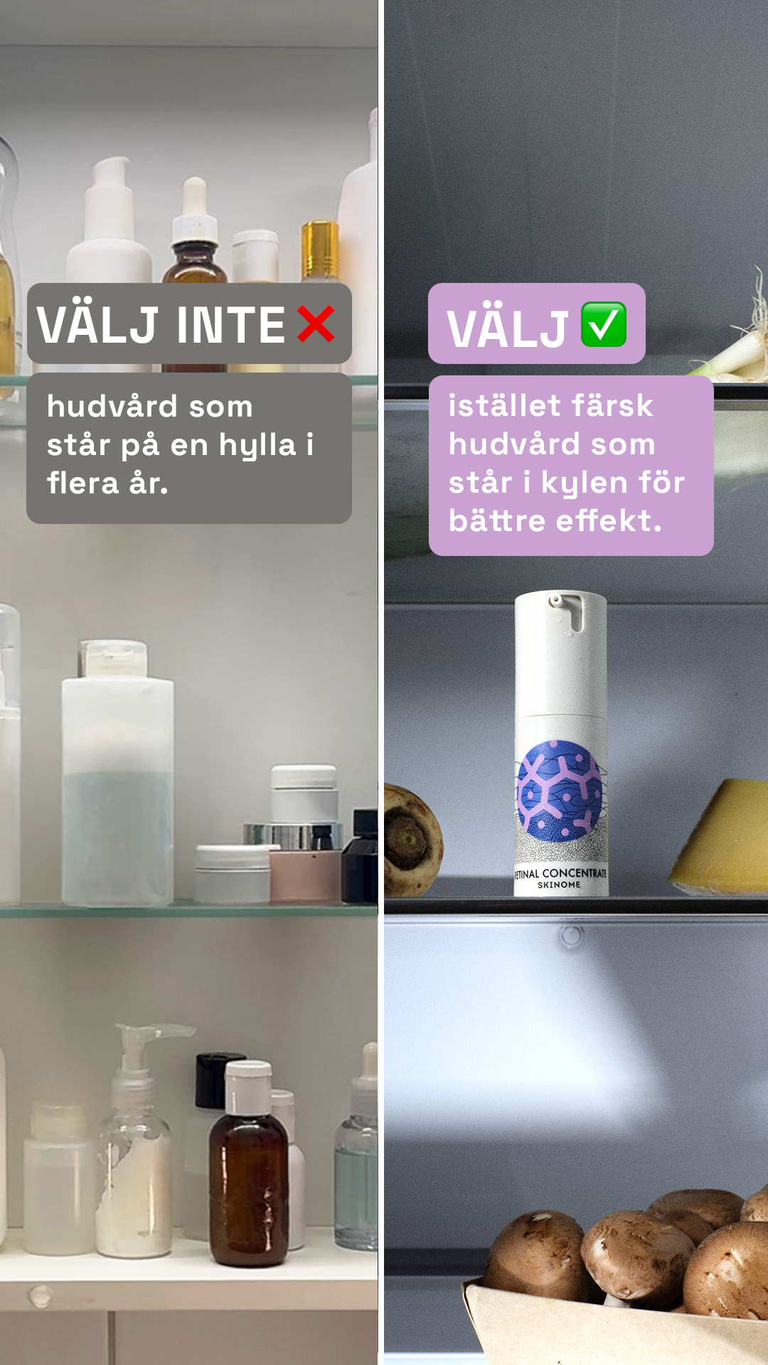 Skinome Facebook ad