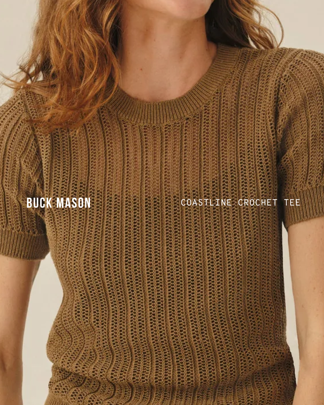 Buck Mason Women's Facebook ad