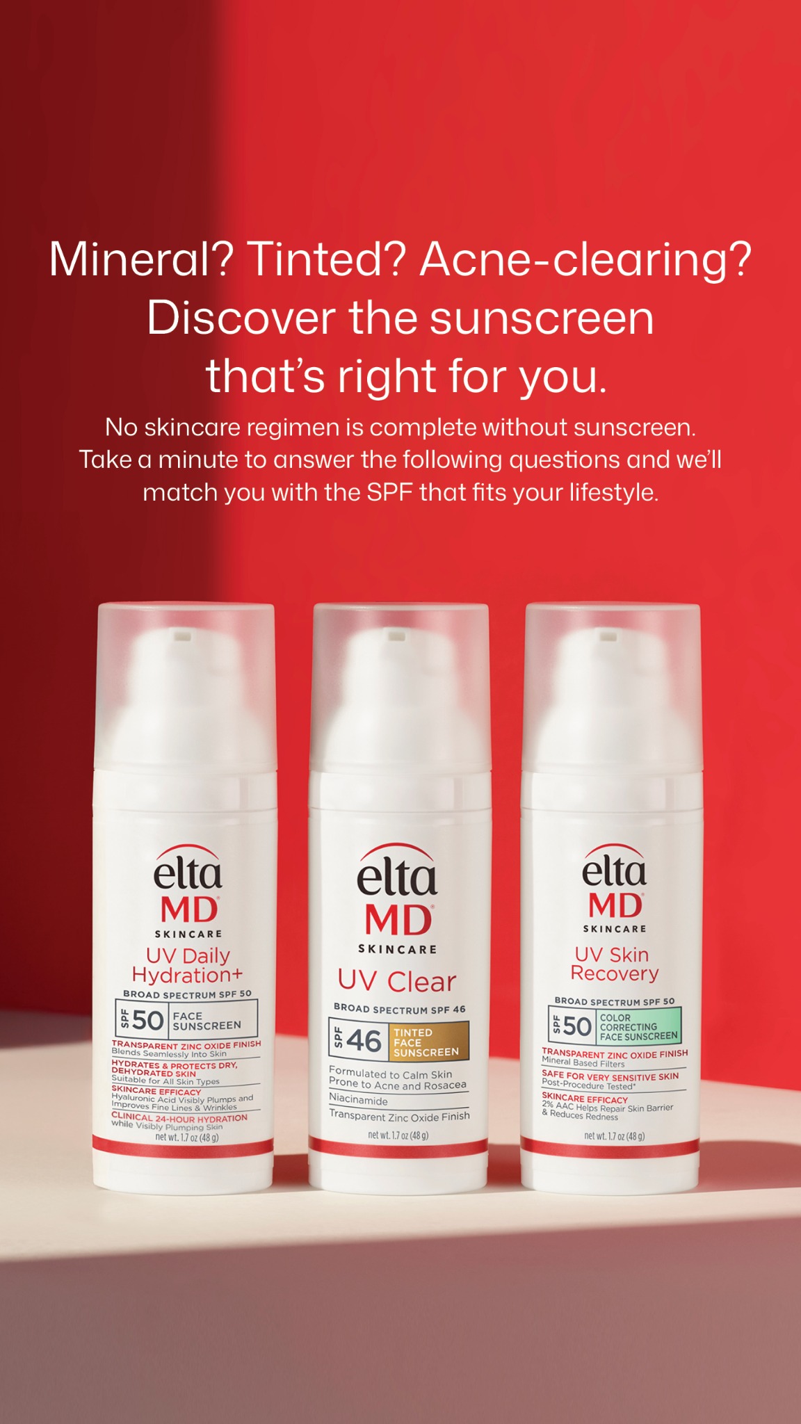 EltaMD Skin Care Facebook ad