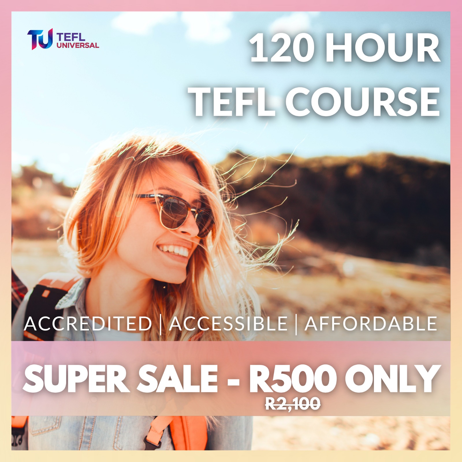TEFL Universal Facebook ad
