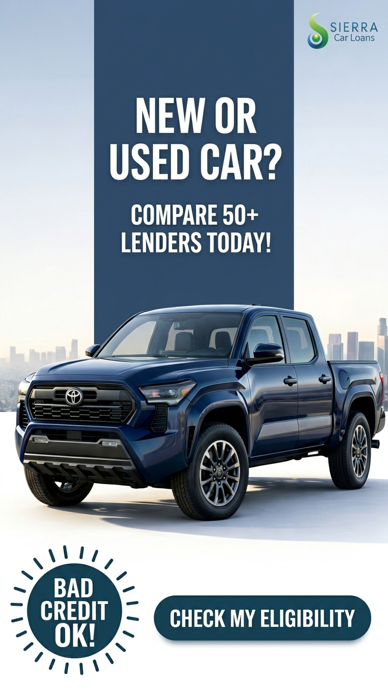 Sierra Car Loans Facebook ad