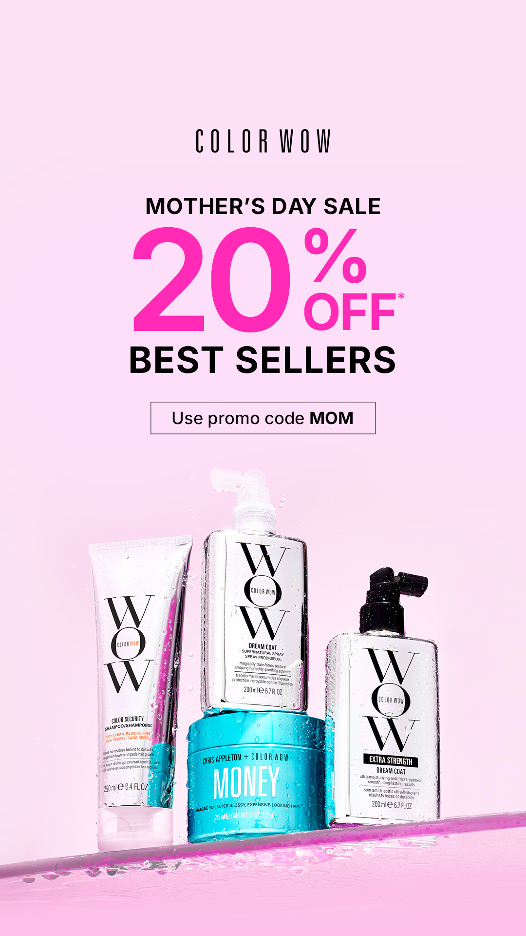 Color Wow Facebook ad