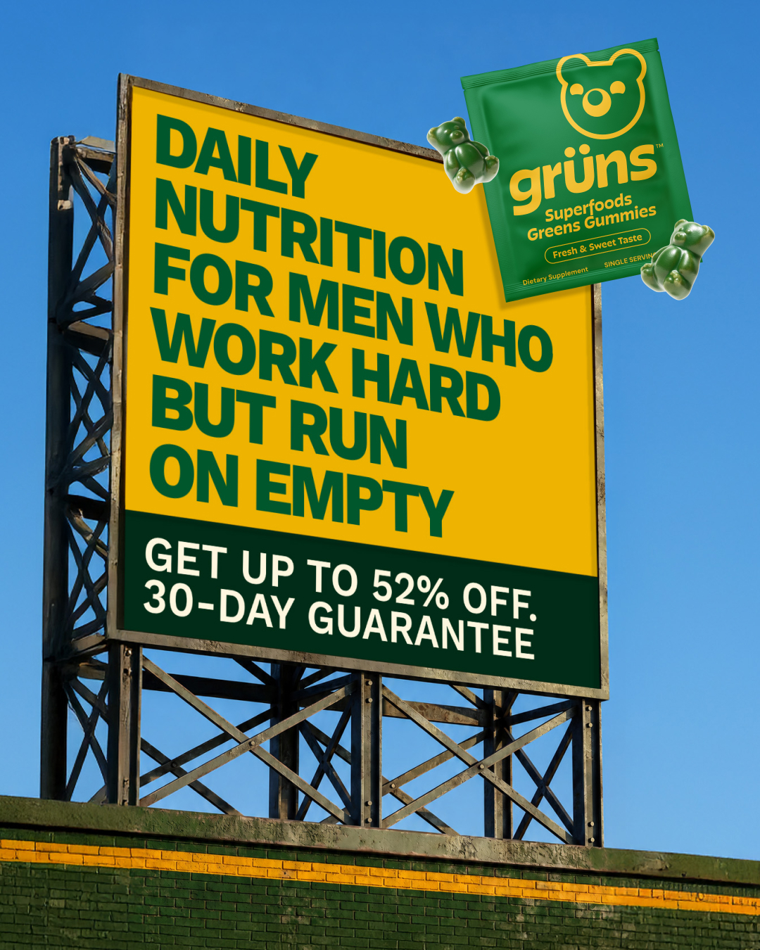 Grüns Facebook ad
