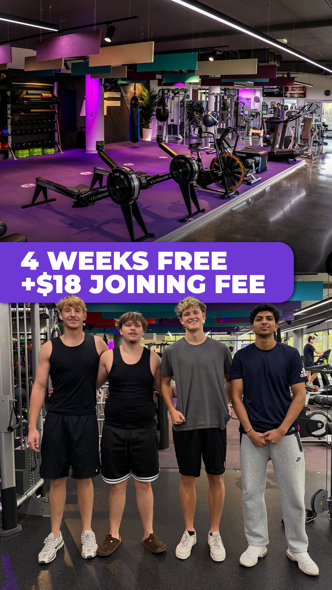 Anytime Fitness Facebook ad