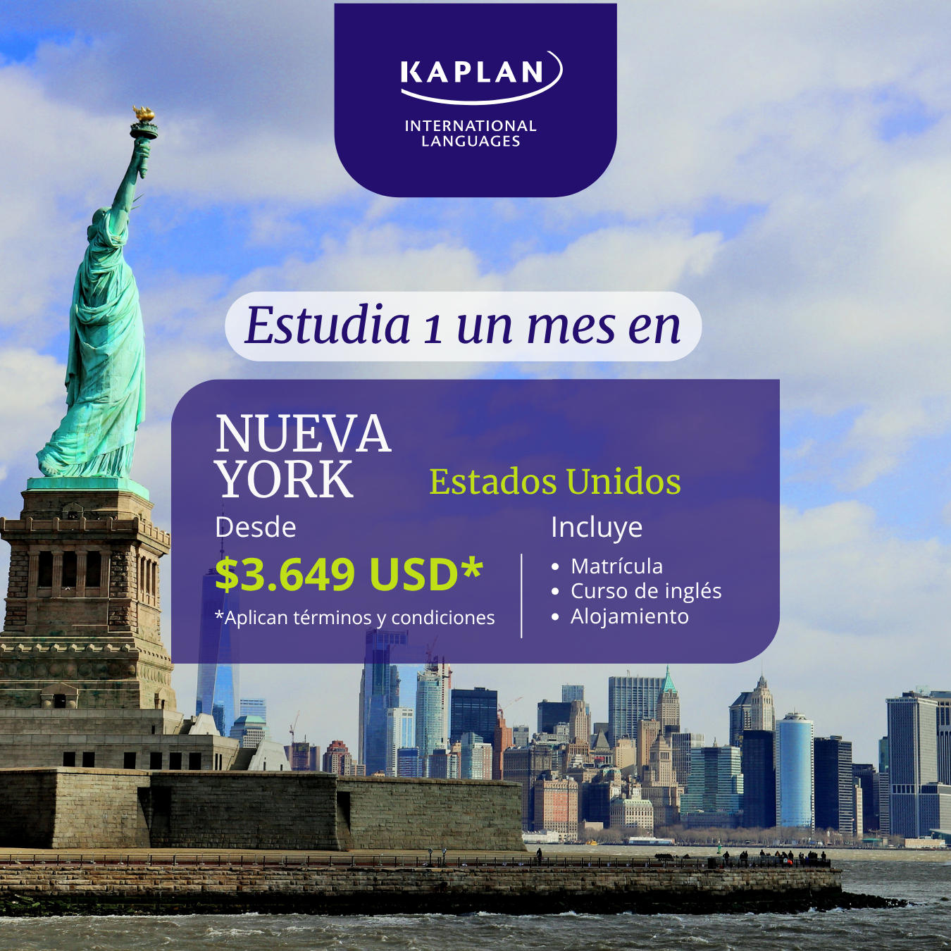 Kaplan International Languages - Latinoamérica Facebook ad