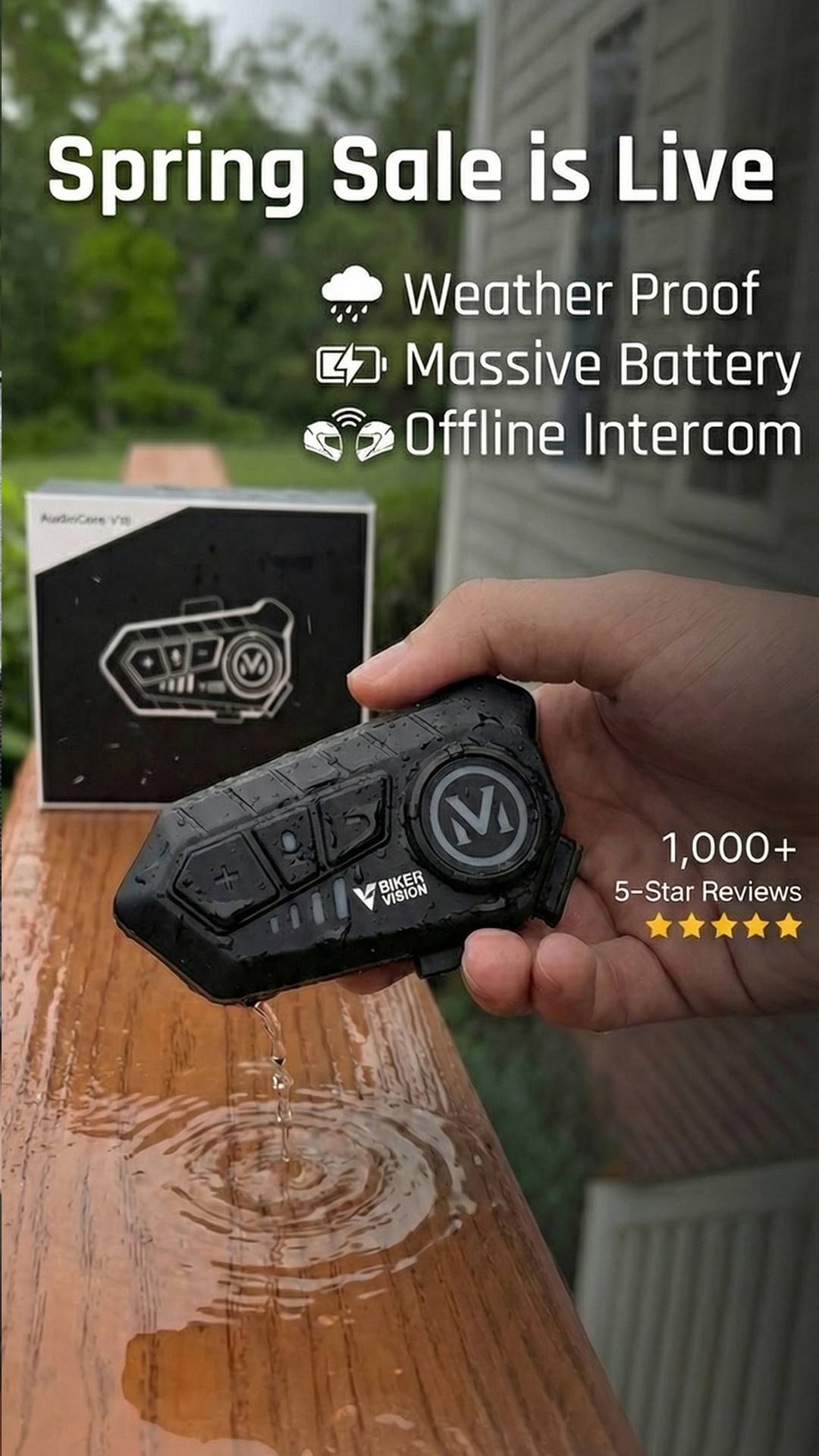 BikerVision Facebook ad
