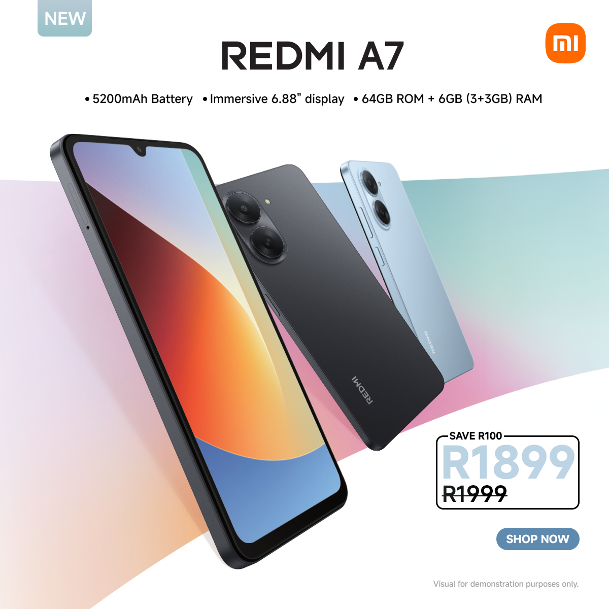 Xiaomi South Africa Facebook ad: REDMI A7 at a Price You Will Love