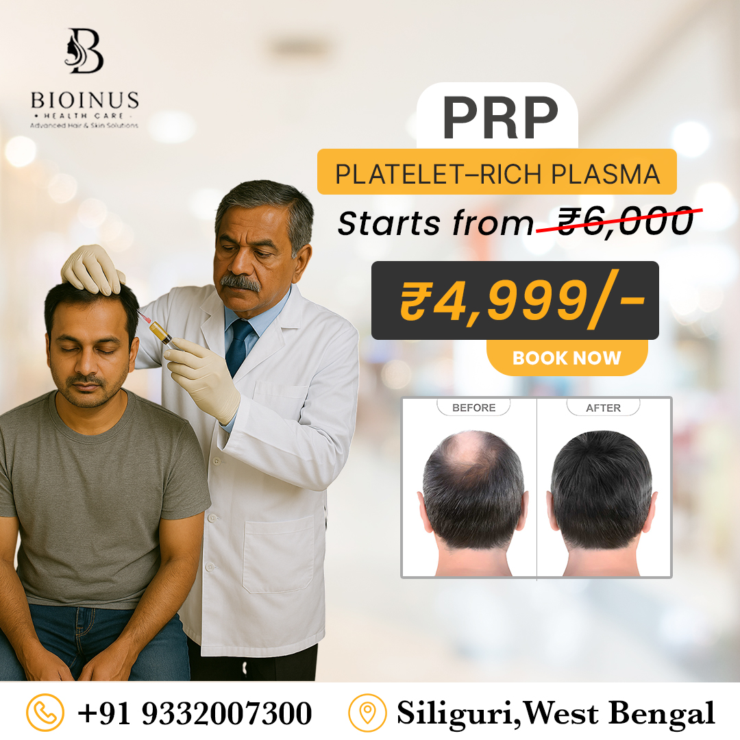 Bioinus Healthcare Advanced Hair & Skin Solutions, Siliguri Facebook ad
