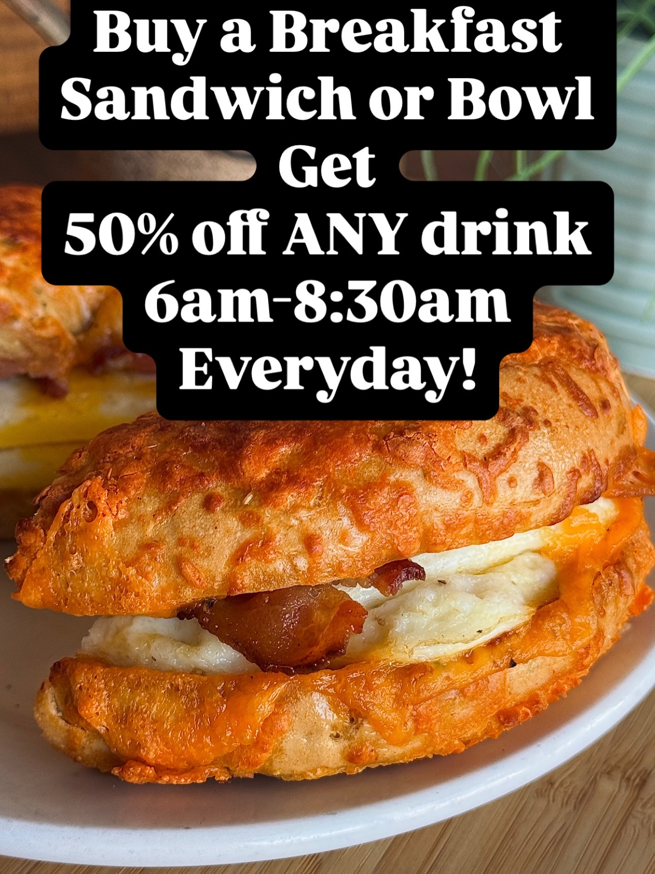 Sophie's Cafe Facebook ad: Your mornings just got better.