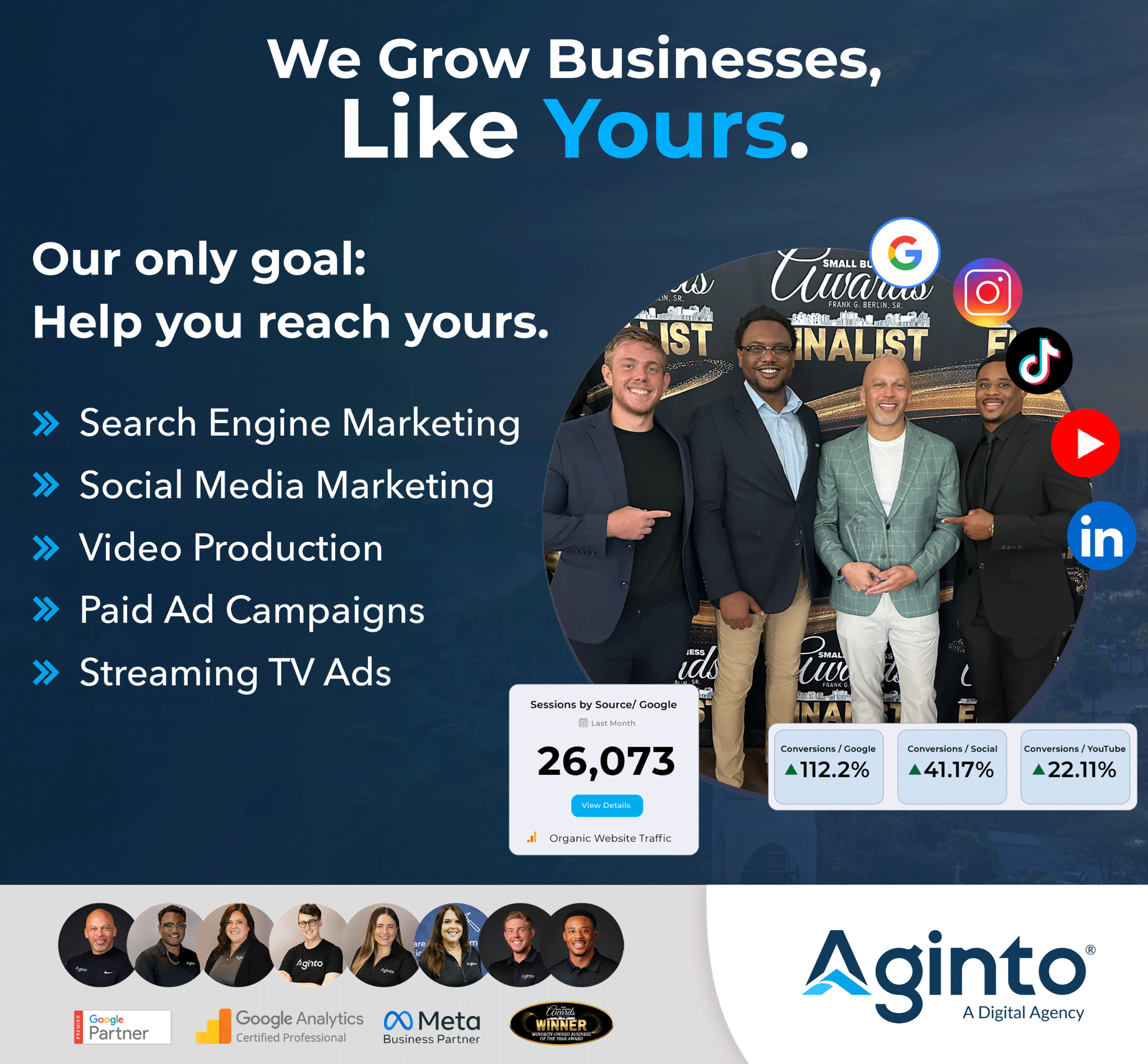 Aginto Facebook ad