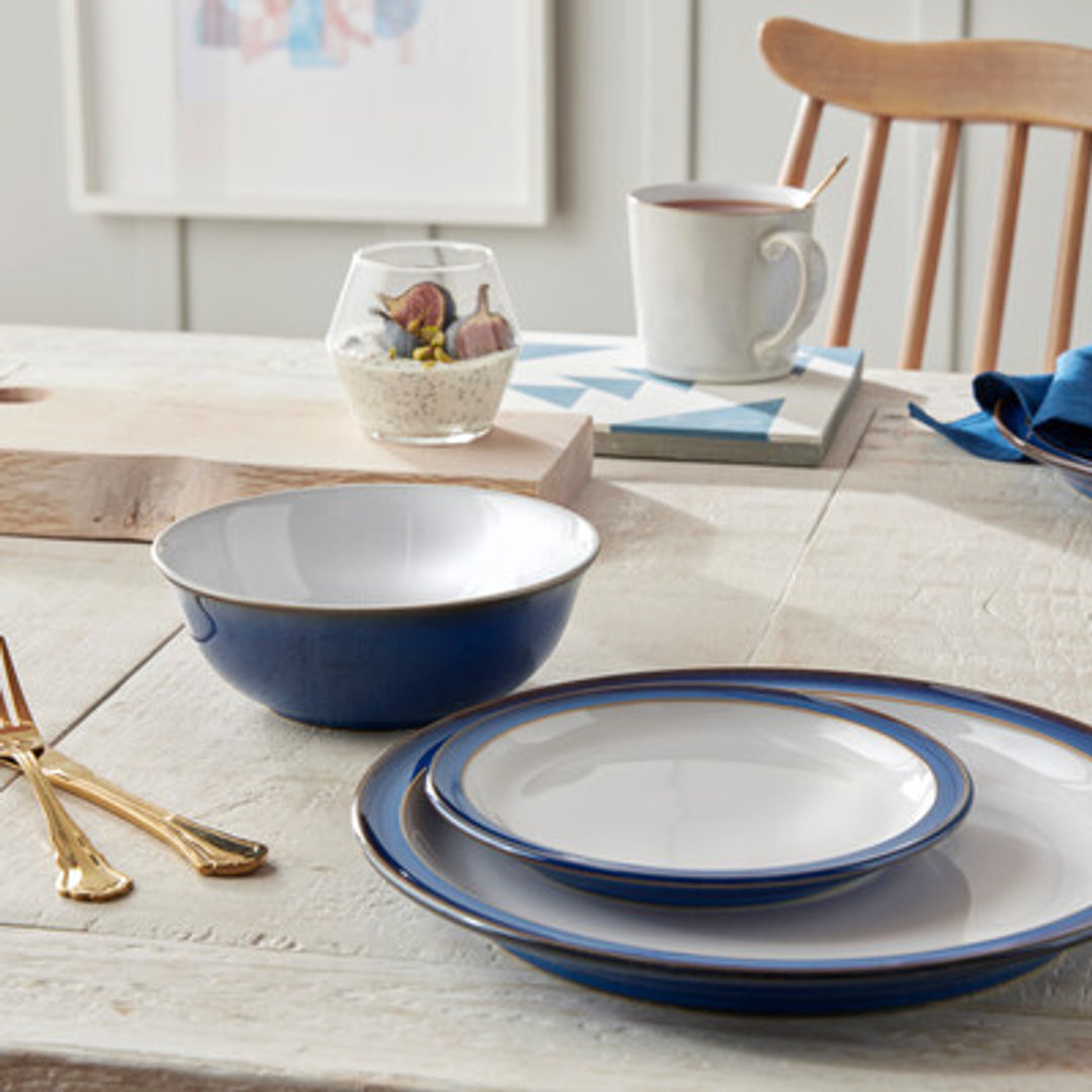 Lindt Trading Facebook ad: The Denby Imperial Blue classic dinnerware range.