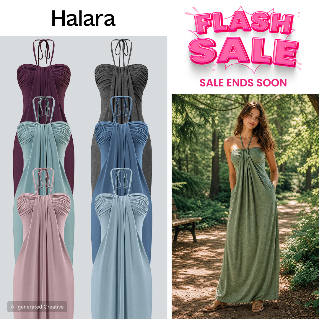 Halara Dress Facebook ad